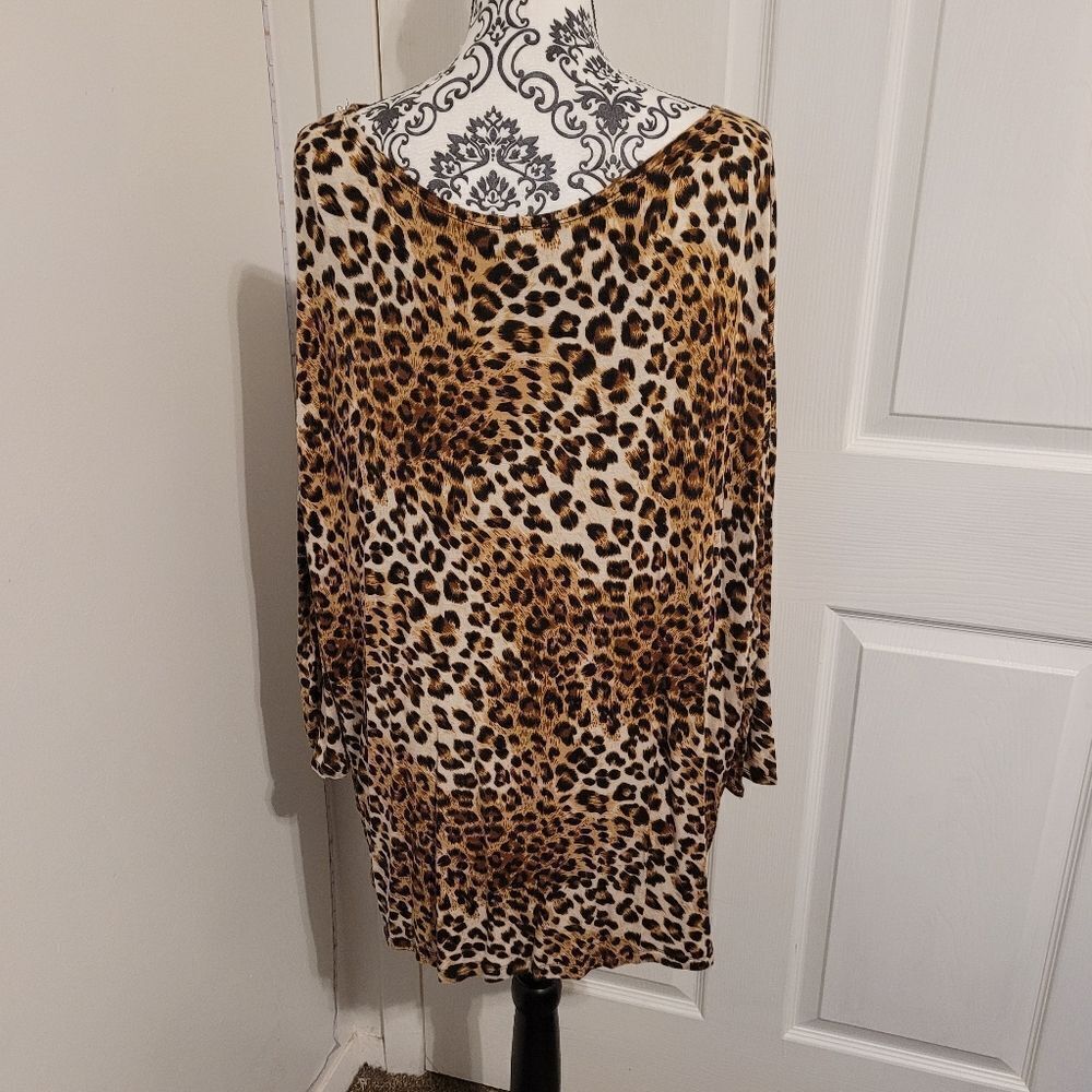Kate collection leopard print top - Picture 3 of 5